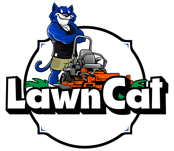 LawnCat Lawn Care Logo - Navigation