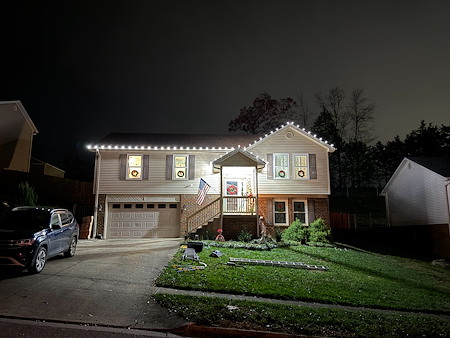 Christmas light installation berea ky cover photo