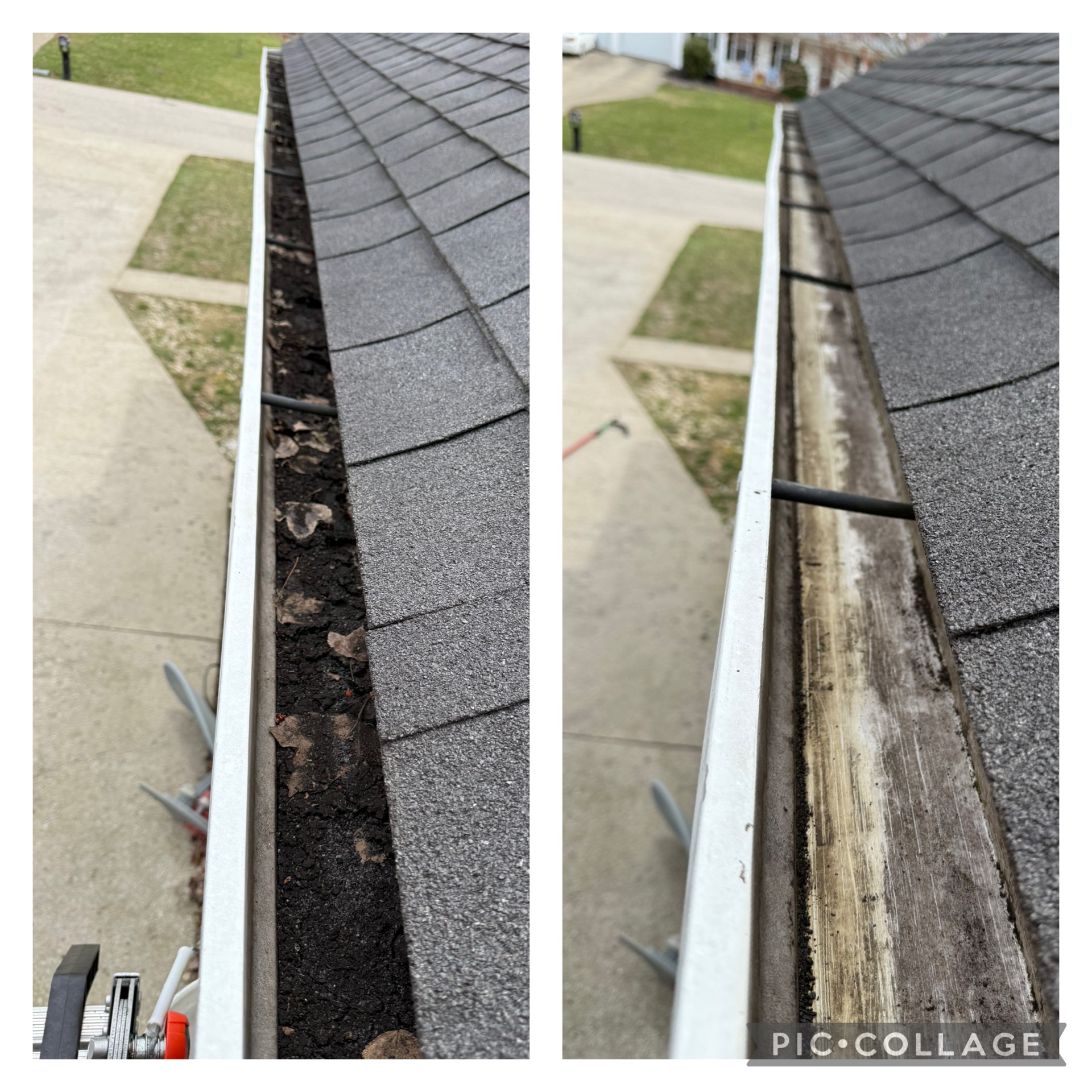 Gutter Cleaning in Richmond KY - Full Gutter Cleanout Thumbnail
