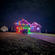 Multi-Color-Christmas-Light-Installation-in-Richmond-KY-Braemar-Estates 2